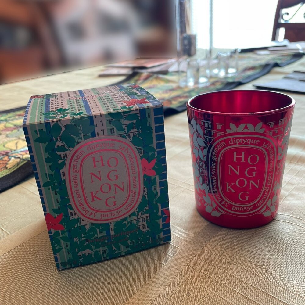 diptyque Hong Kong Empty Candle Jar + Box